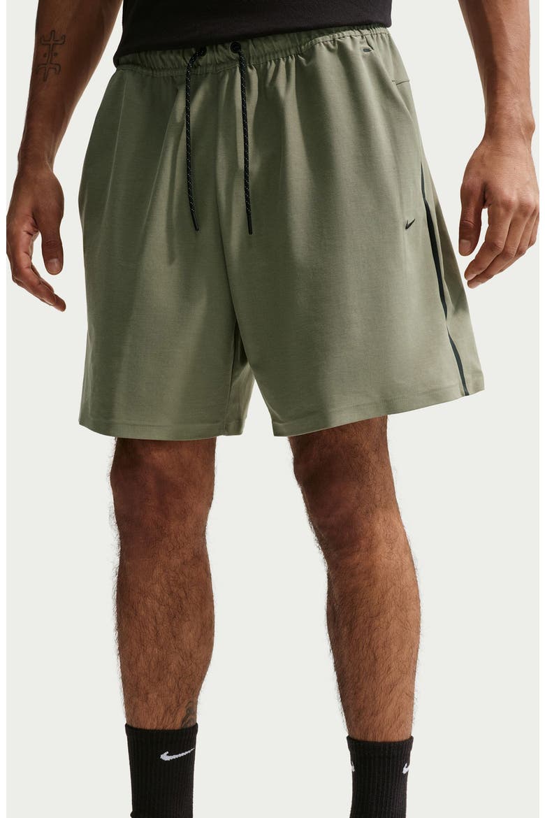 Dri-FIT Tech Knit Shorts, Alternate, color, SILVER SAGE/ BLACK