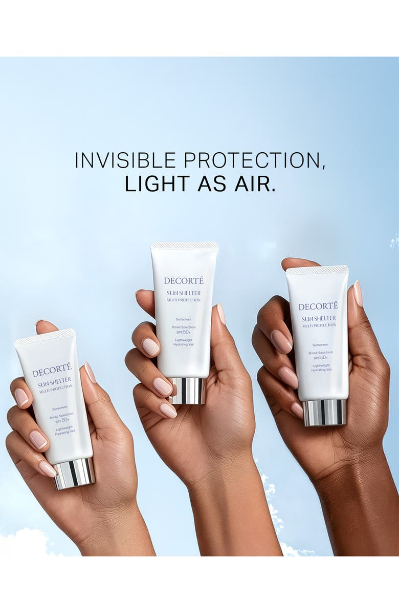 Decorté Sun Shelter Multi Protection Sunscreen Broad Spectrum SPF 50+, Alternate, color, 