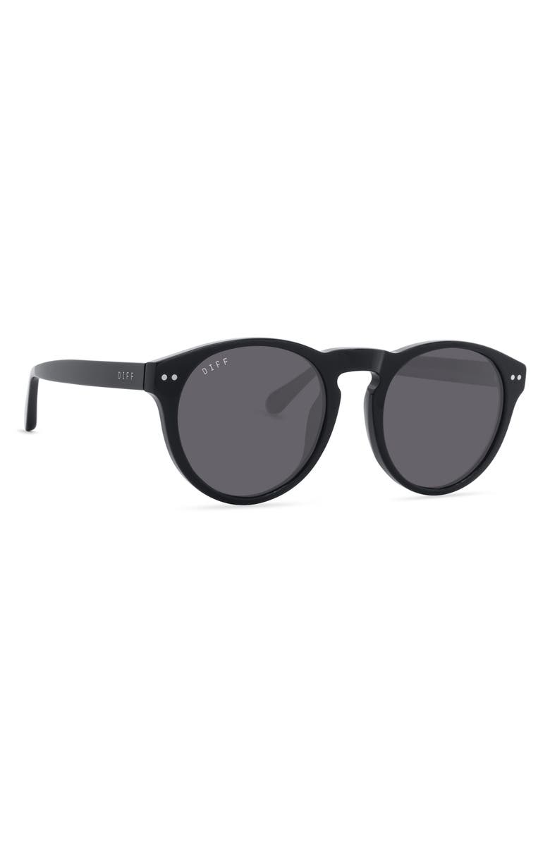 DIFF Cody XL 53mm Round Polarized Sunglasses, Alternate, color, 