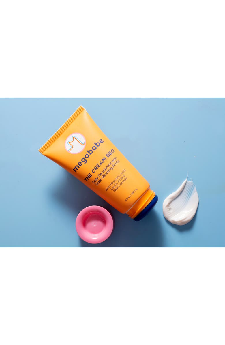 Megababe The Cream Deo Aluminum-Free Daily Deodorant with Odor-Blocking AHAs, Alternate, color,