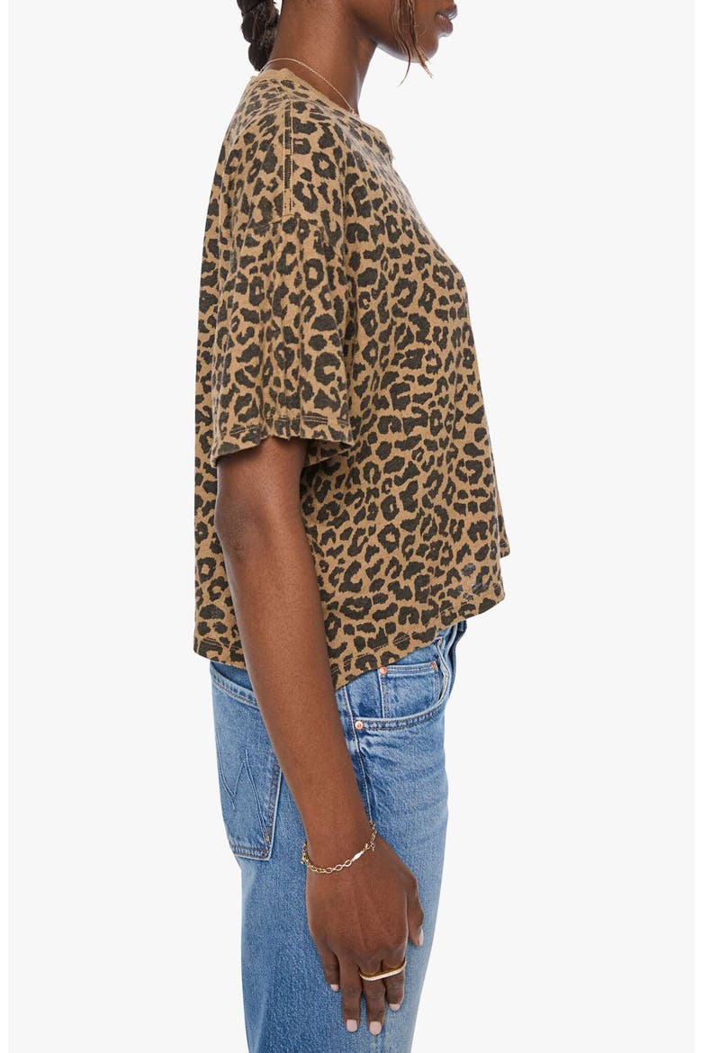The Boxy Leopard Print Ringer T-Shirt, Alternate, color, LEAP YEAR