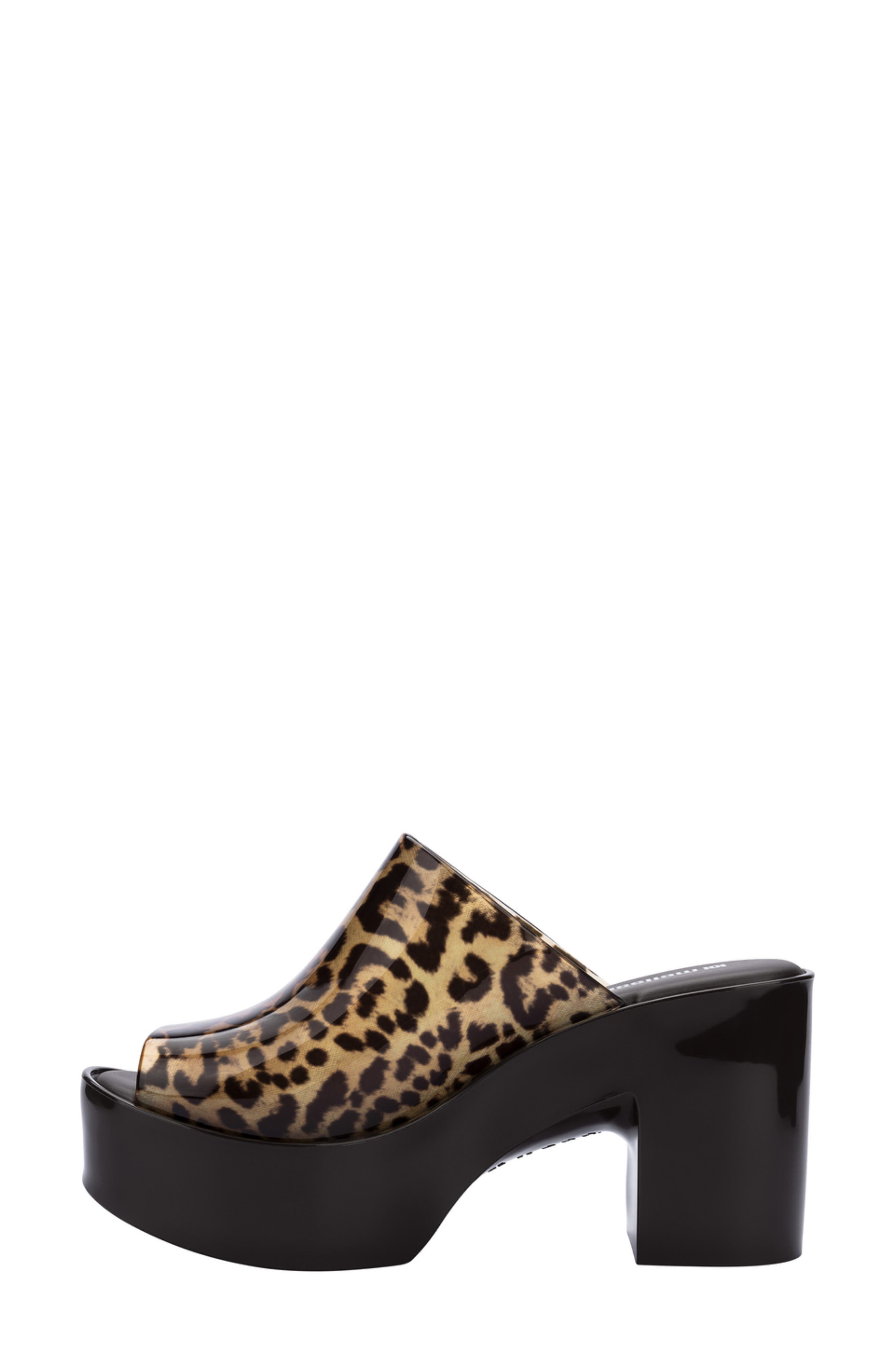 Hype II Platform Mule, Alternate, color, BLACK/ BEIGE