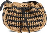 rag & bone River Raffia Crossbody Bag