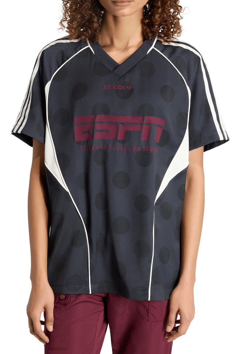 x ESPN Street Jersey T-Shirt, Main, color, NIGHT GREY/