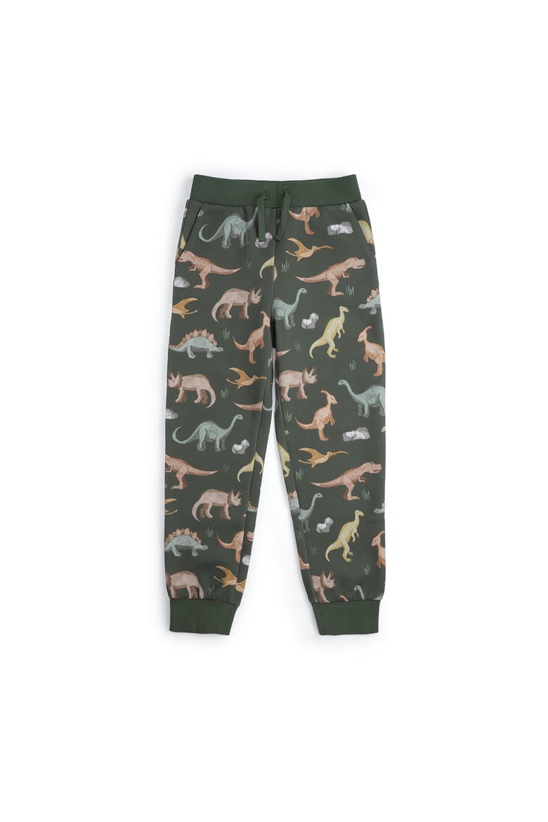 Dinosaurs Rock Jogger, Main, color, Olive Green