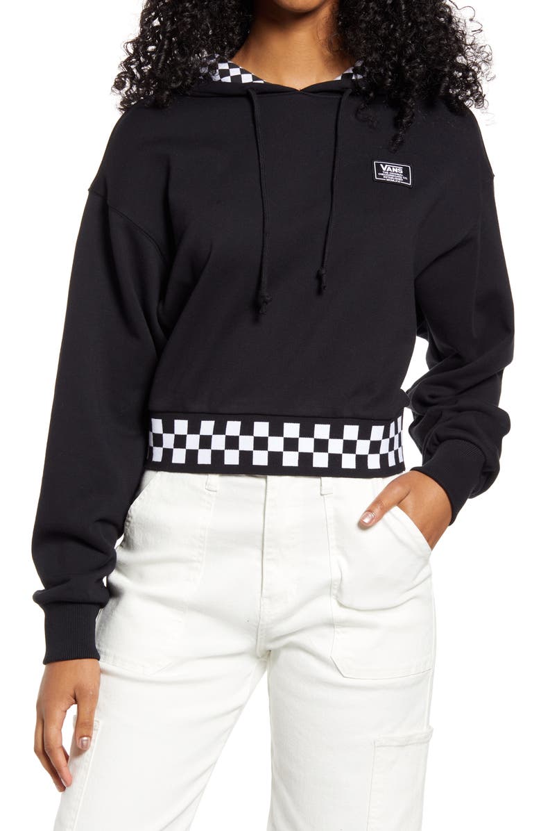 Vans Boom Boom '66 Crop Hoodie, Main, color, 