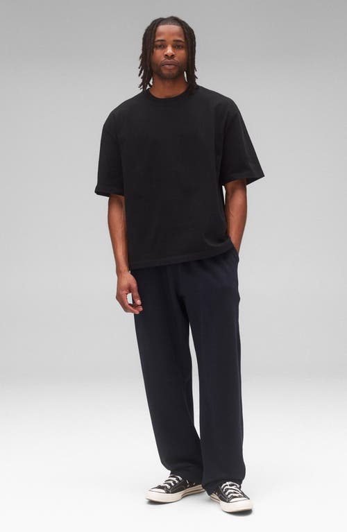 Reigning Champ Relaxed Heavyweight Jersey T-shirt In Black