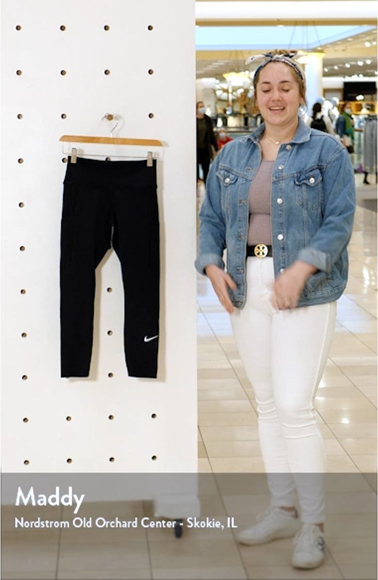 Epic Luxe Crop Pocket Running Tights, sales video thumbnail