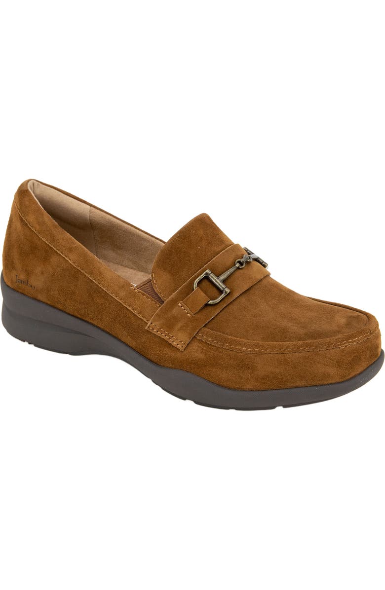 Jambu Tabitha Casual Slip-On Loafer, Main, color, Dark Tan