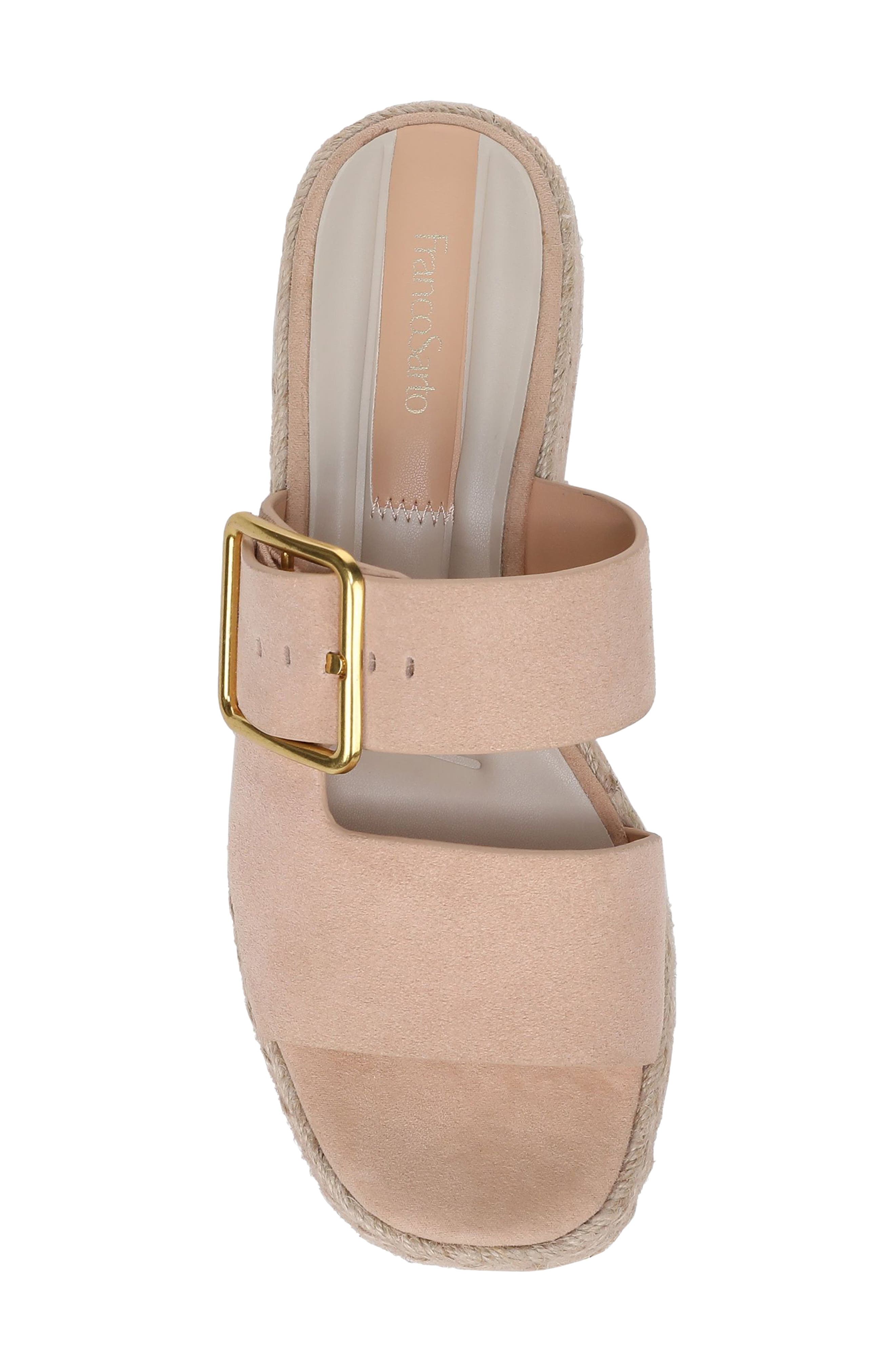 Taziana Platform Wedge Sandal, Alternate, color, PAPAYA SUEDE