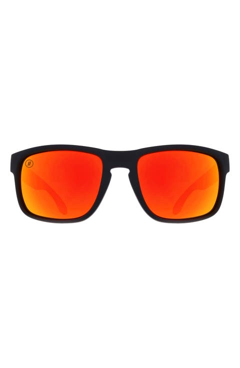 55mm Canyon Polarized Square Sunglasses