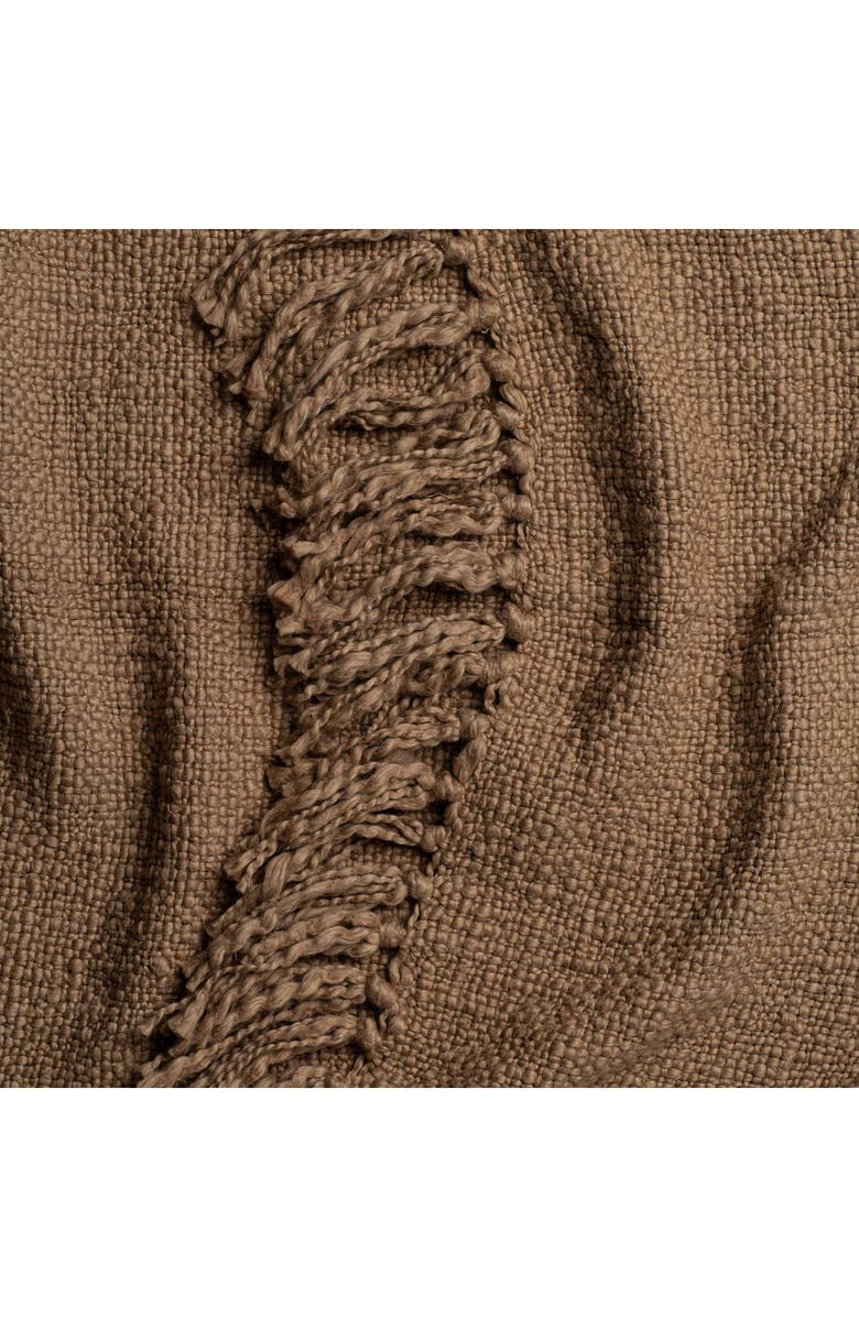 Crane Air Driftwood Weave Throw Blanket, Alternate, color, Driftwood