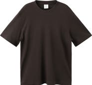 MANGO Regular Fit Medium Weight Cotton T-Shirt