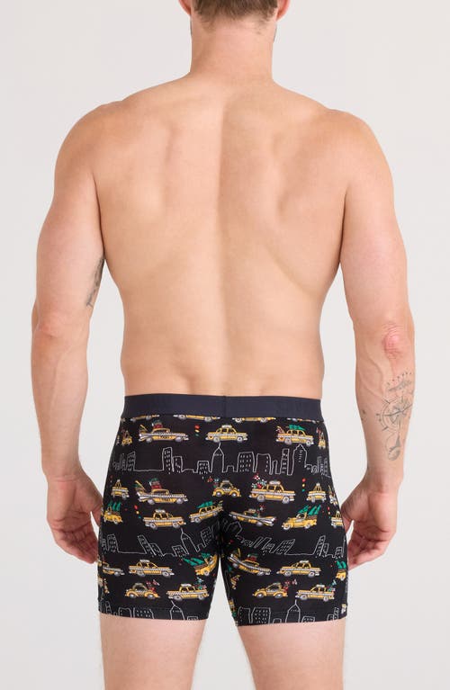 Saxx Vibe Xtra Soft Comfort Boxer Briefs In Black