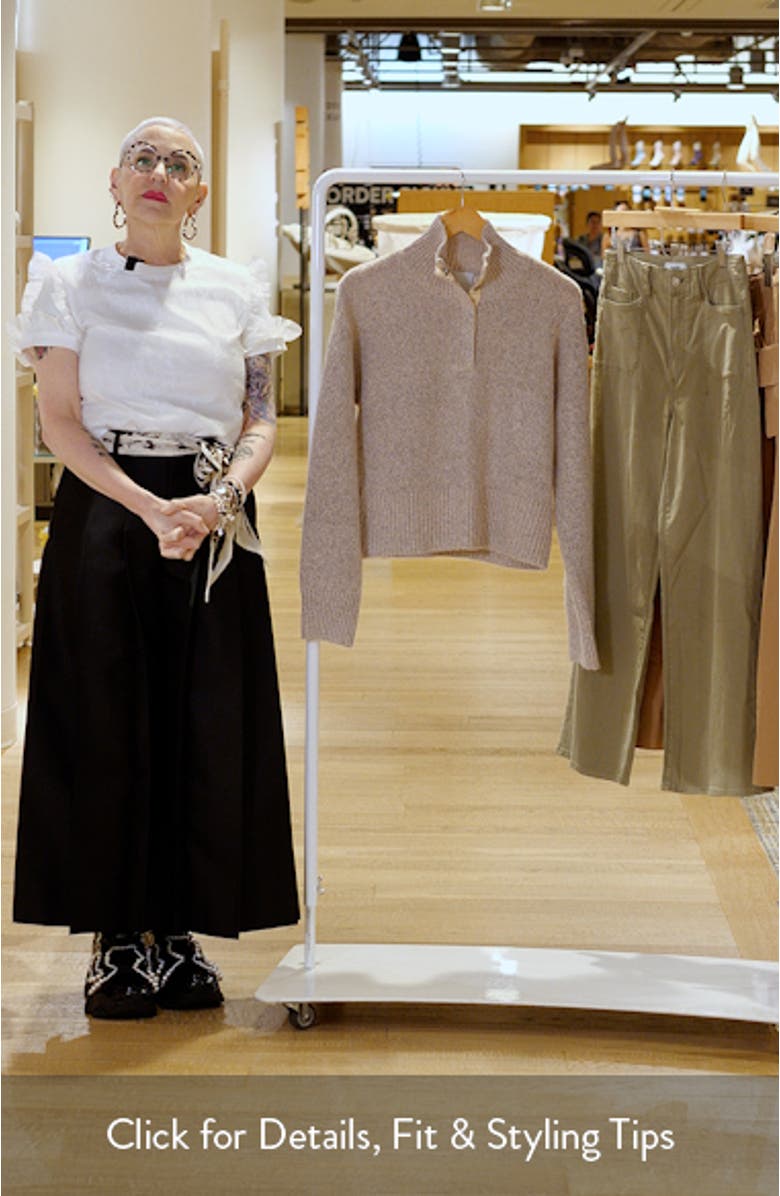 Snap Front Henley Sweater, sales video thumbnail