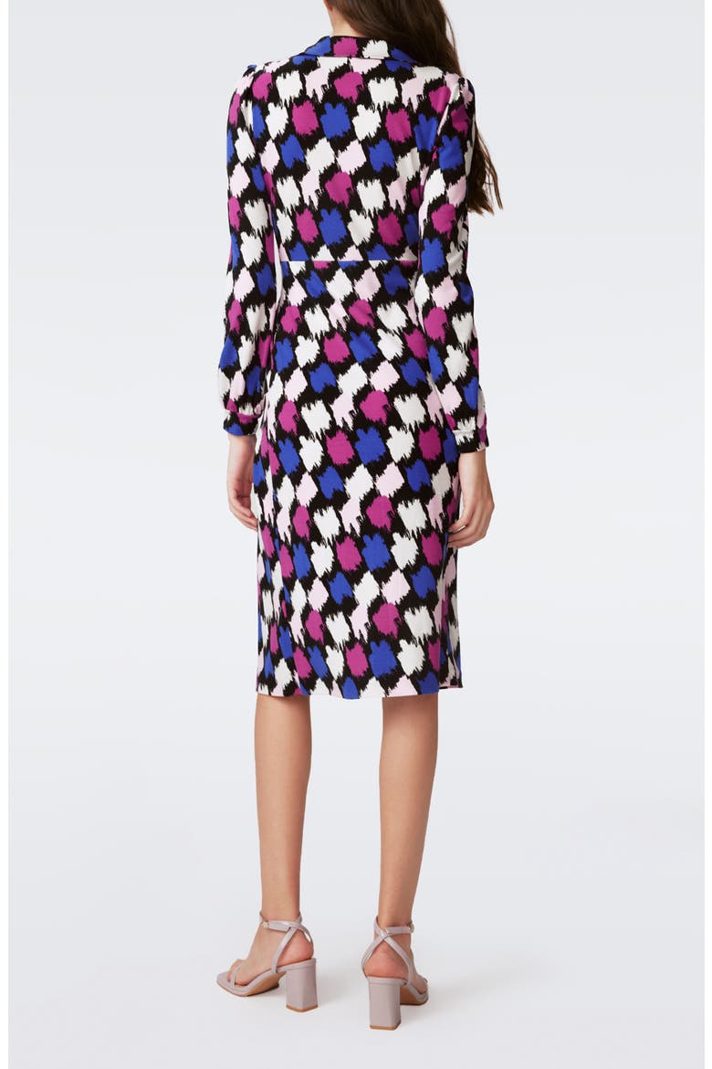 Bogna Long Sleeve Dress, Alternate, color, BRUSH TOOTH MULTI