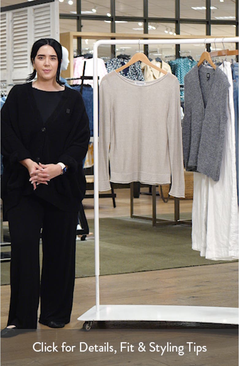 Cedar Linen Sweater, sales video thumbnail