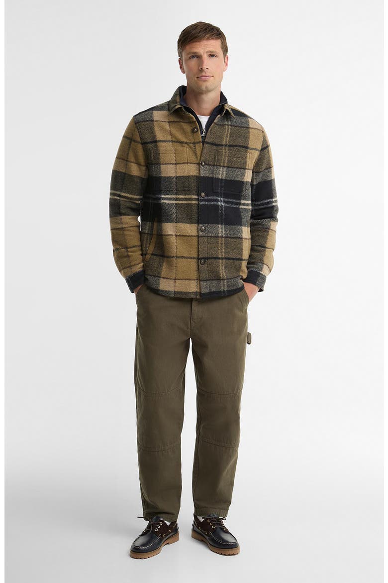 Woodlane Brushed Plaid Shirt Jacket, Alternate, color, BIRCHWOOD DRESS TARTAN