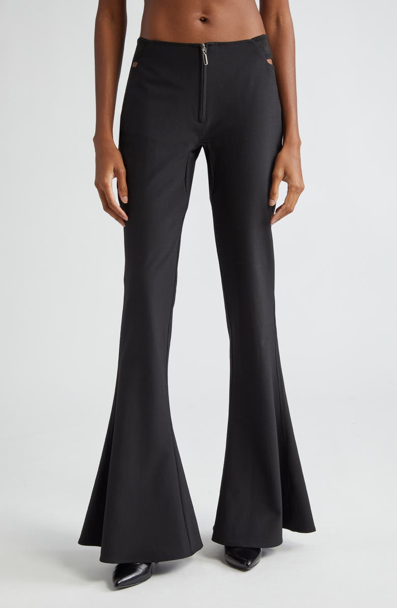 Jean Paul Gaultier x KNWLS Flare Leg Pants, Main, color,