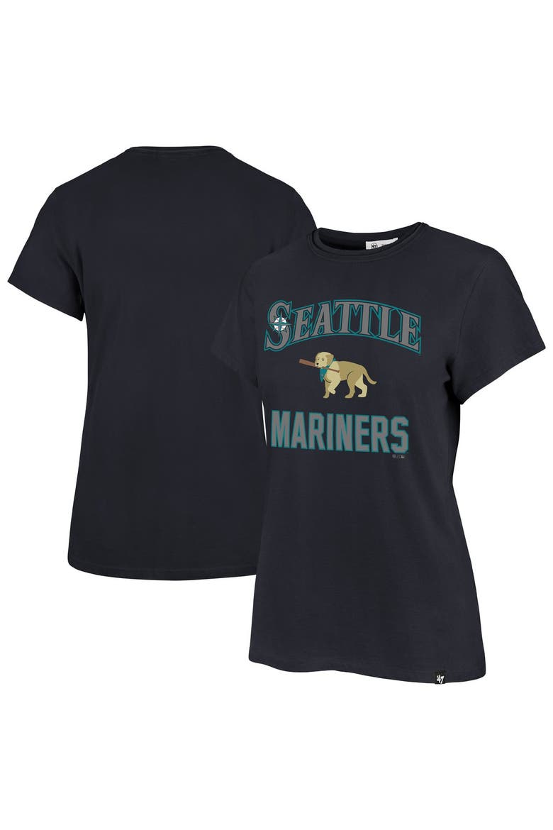Women's '47 Navy Seattle Mariners Regional Frankie T-Shirt, Main, color, Navy