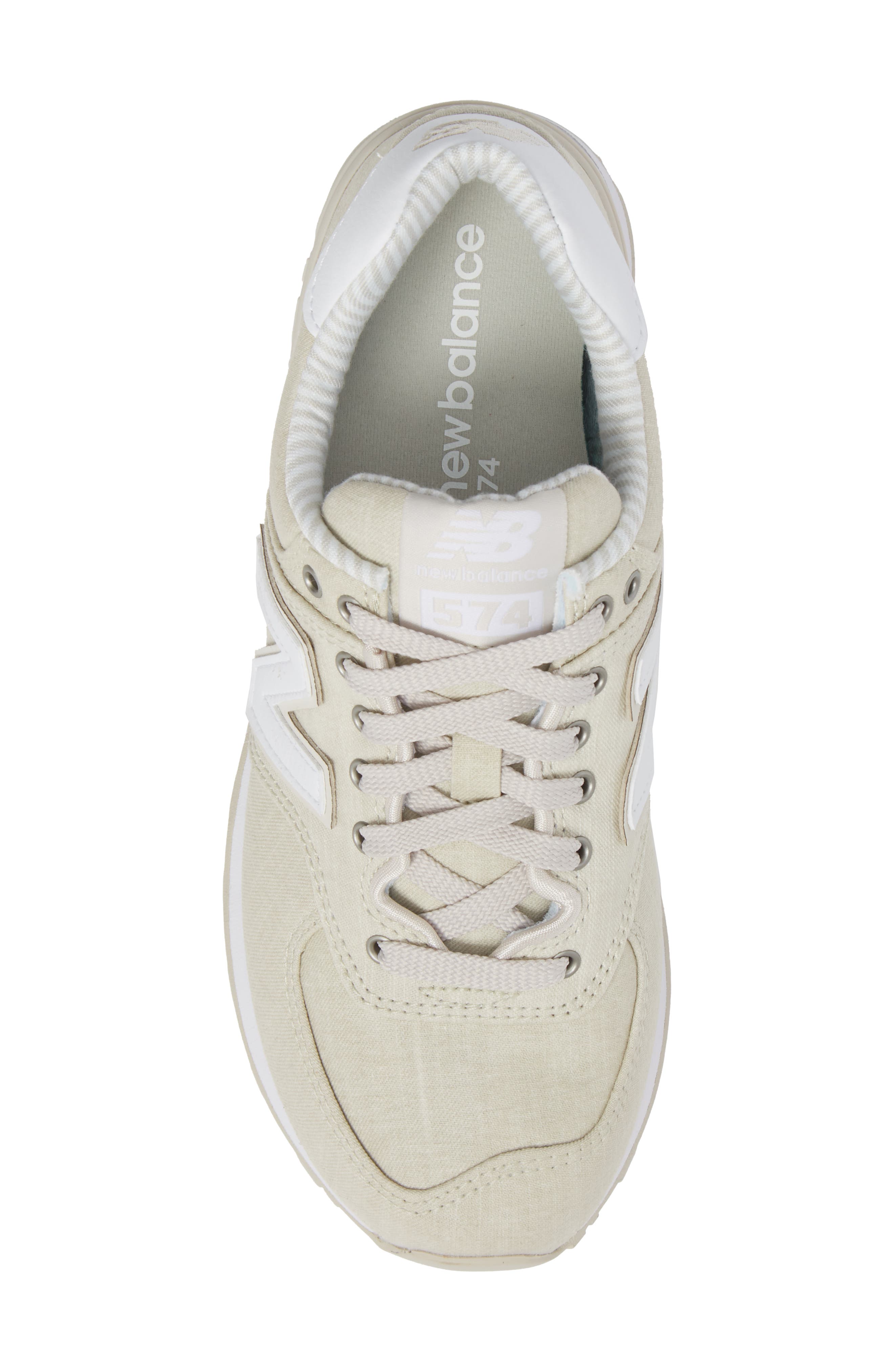 574 Sneaker, Alternate, color, MOONBEAM