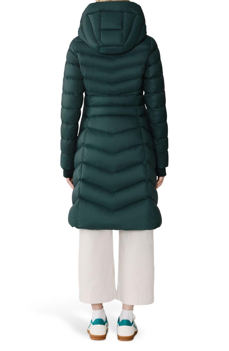 Soia & Kyo Lita Water Repllent 700 Fill Power Down Hooded Puffer Jacket, Alternate, color, Midnight Forest