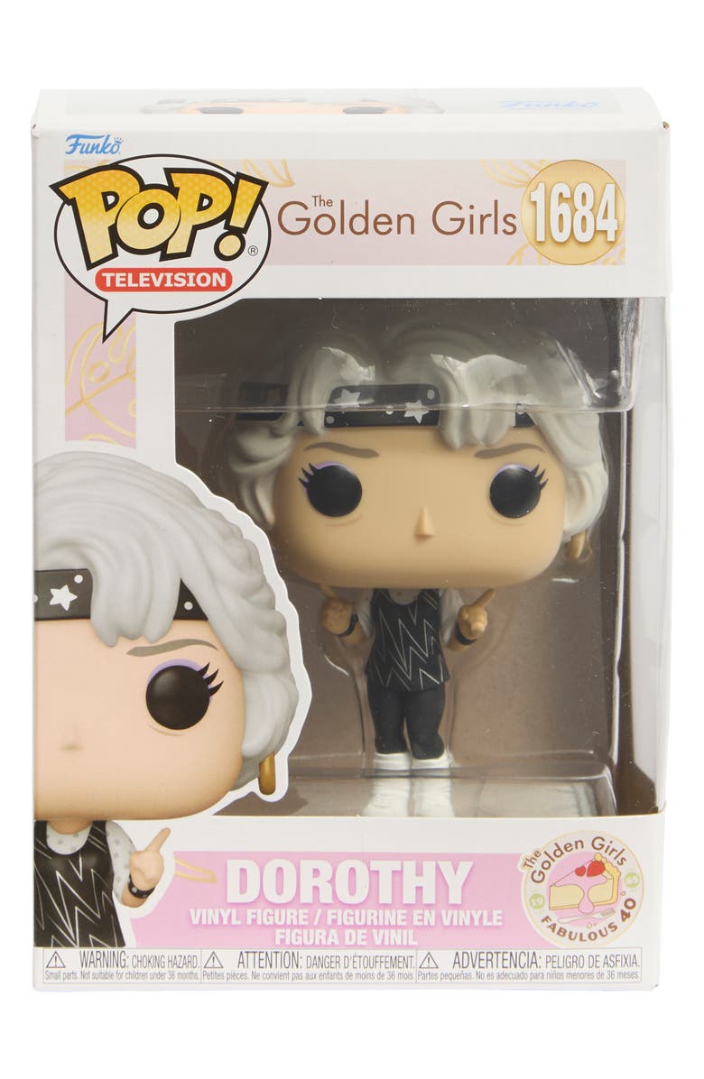 Funko POP! Television 'Golden Girls' 40th Anniversary Dorothy Figurine, Main, color, Black Multi