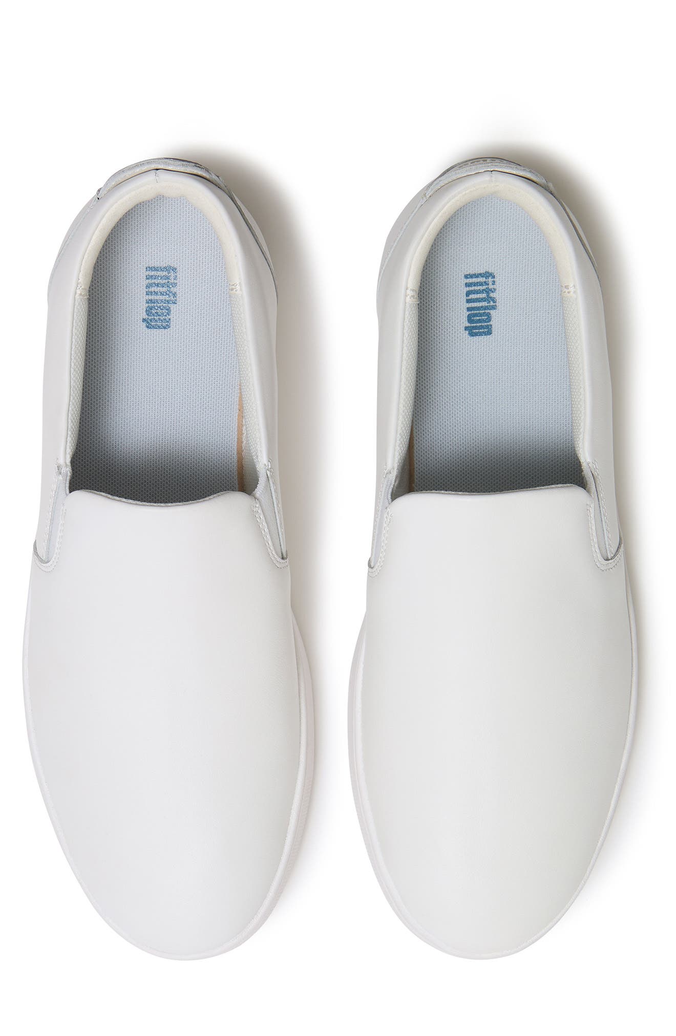 Flowease Leather Slip On Sneaker, Alternate, color, URBAN WHITE