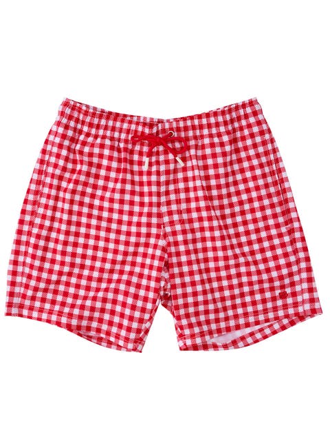 UPF50+ Sun Protected Men's Stretch Swim Trunks