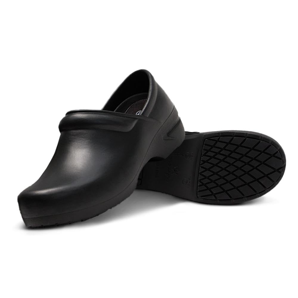 Guardian Angel Nursing Clogs, Main, color, Black