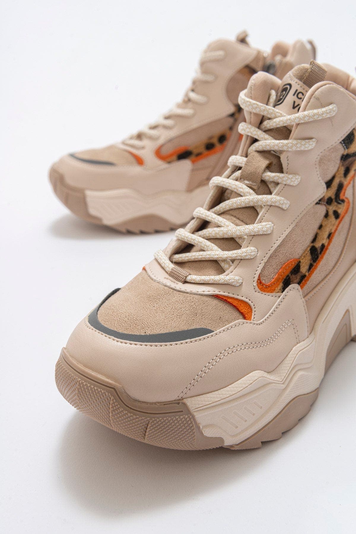Olivia Sport Boot, Alternate, color, Beige Faux Leather