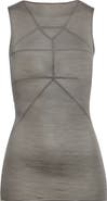 Rick Owens Temple Wool & Silk Tank