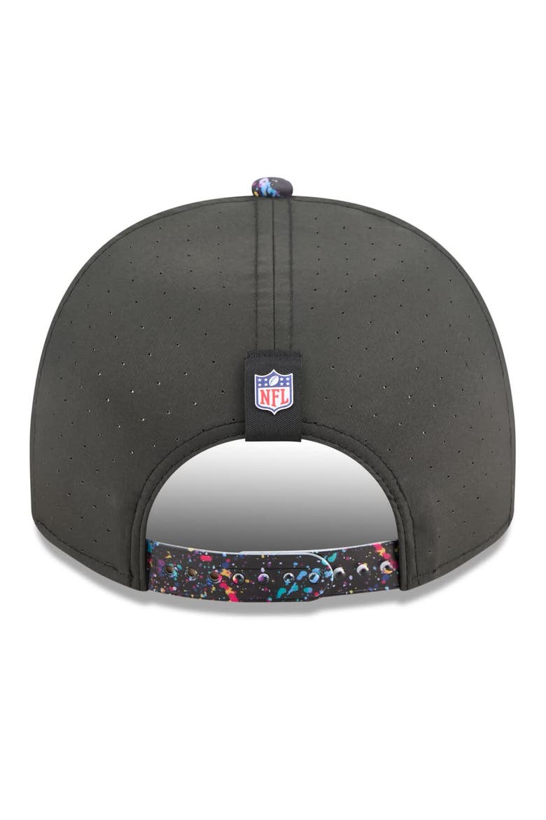 Men's New Era  Black Cincinnati Bengals 2025 NFL Crucial Catch A-Frame 9FIFTY Snapback Hat, Alternate, color, Black