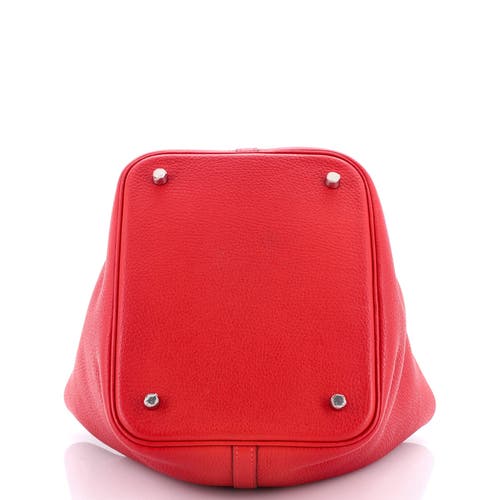 Pre-owned Hermes Hermes Picotin Lock Bag Clemence Mm