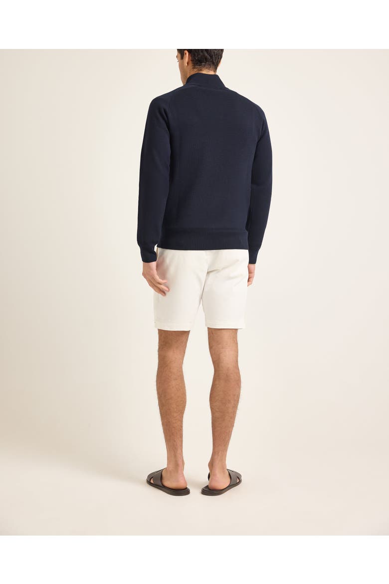Dane Stretch-Cotton Tailored-Fit Shorts, Alternate, color, SEA MIST