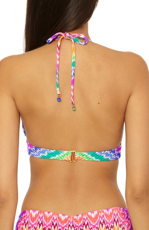 Becca Rio Halter Bikini Top In Multi