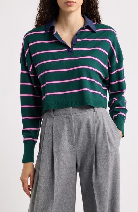 Elbrus Striped Polo Sweater