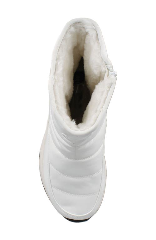 Aquatherm By Santana Canada Sandpoint Quilted Boot In White