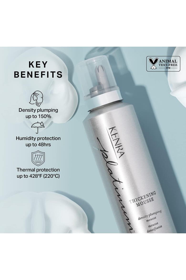 12 Platinum Thickening Mousse 6.7 oz, Alternate, color, N/A