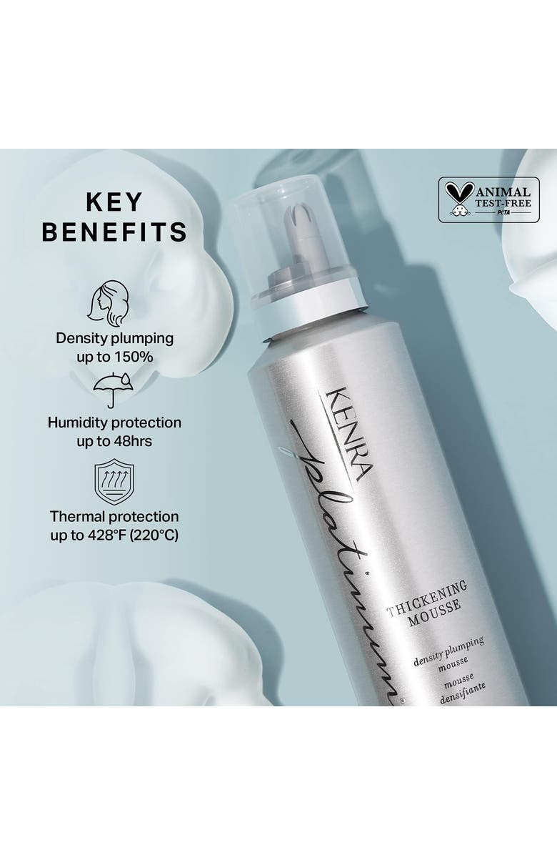KENRA 12 Platinum Thickening Mousse 6.7 oz, Alternate, color, N/A