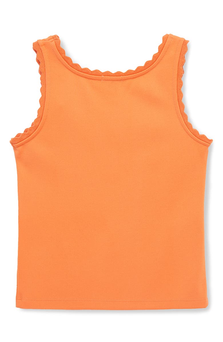 Habitual Kids Kids' Scallop Edge Tank, Alternate, color, Peach