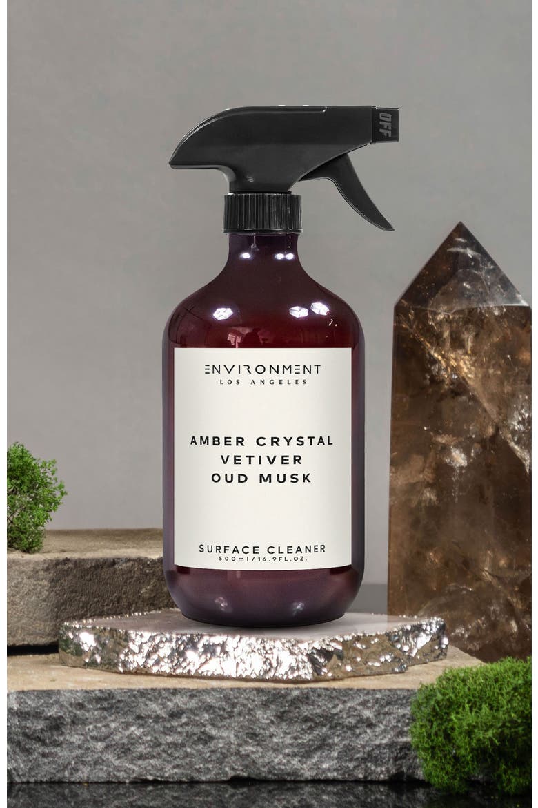 Inspired by Designer Perfume Surface Cleaner, Alternate, color, Amber Crystal|Vetiver|Oud Musk