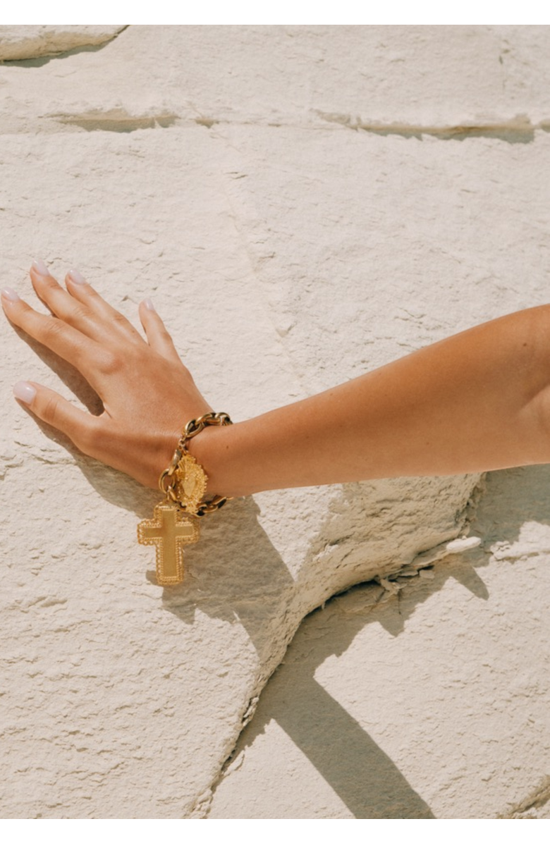 sccollection Gioia Bracelet, Alternate, color, Gold