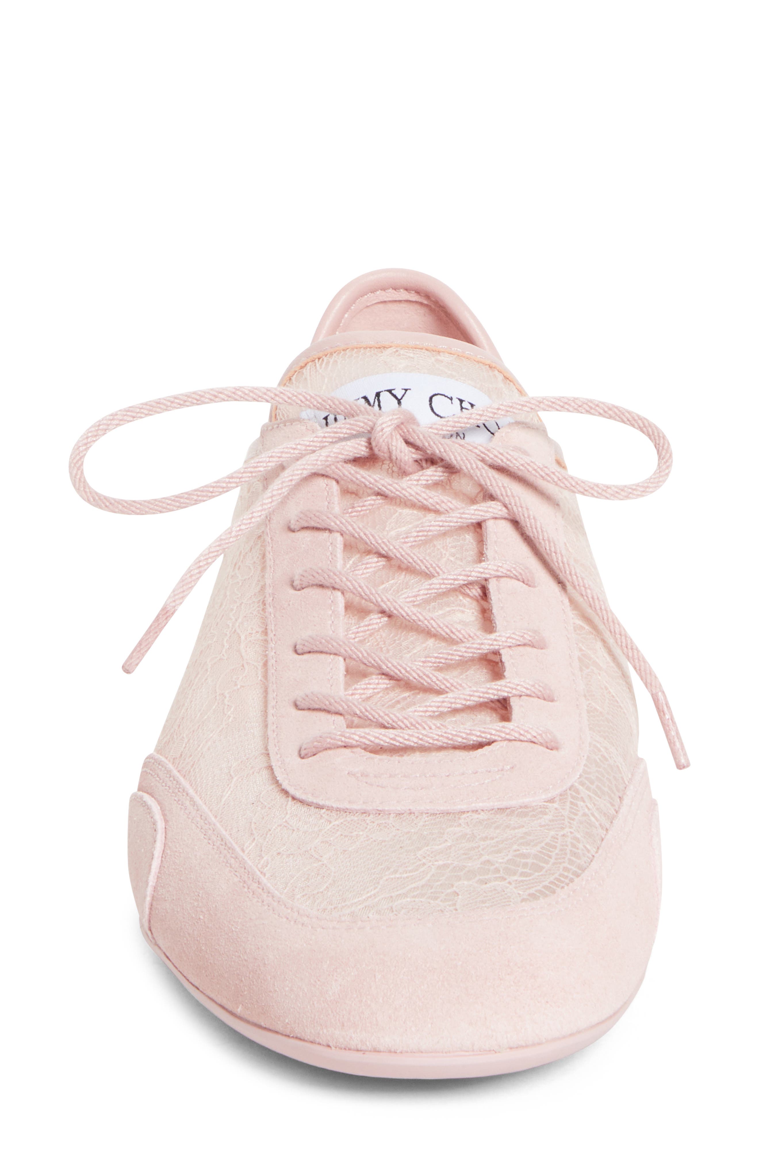 Jimmy Choo Sunny Low Top Sneaker, Alternate, color, V Rose Mix