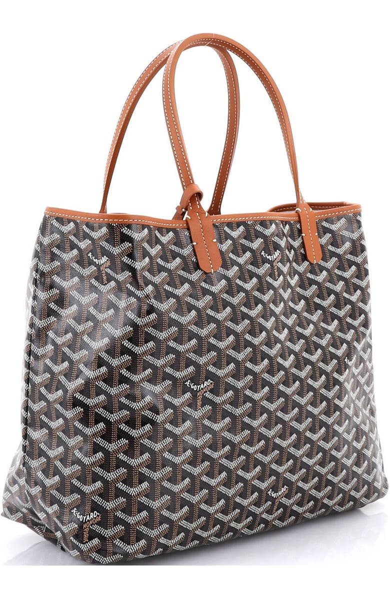 Pre-Owned Goyard Saint Louis Tote Coated Canvas PM, Alternate, color, Black
