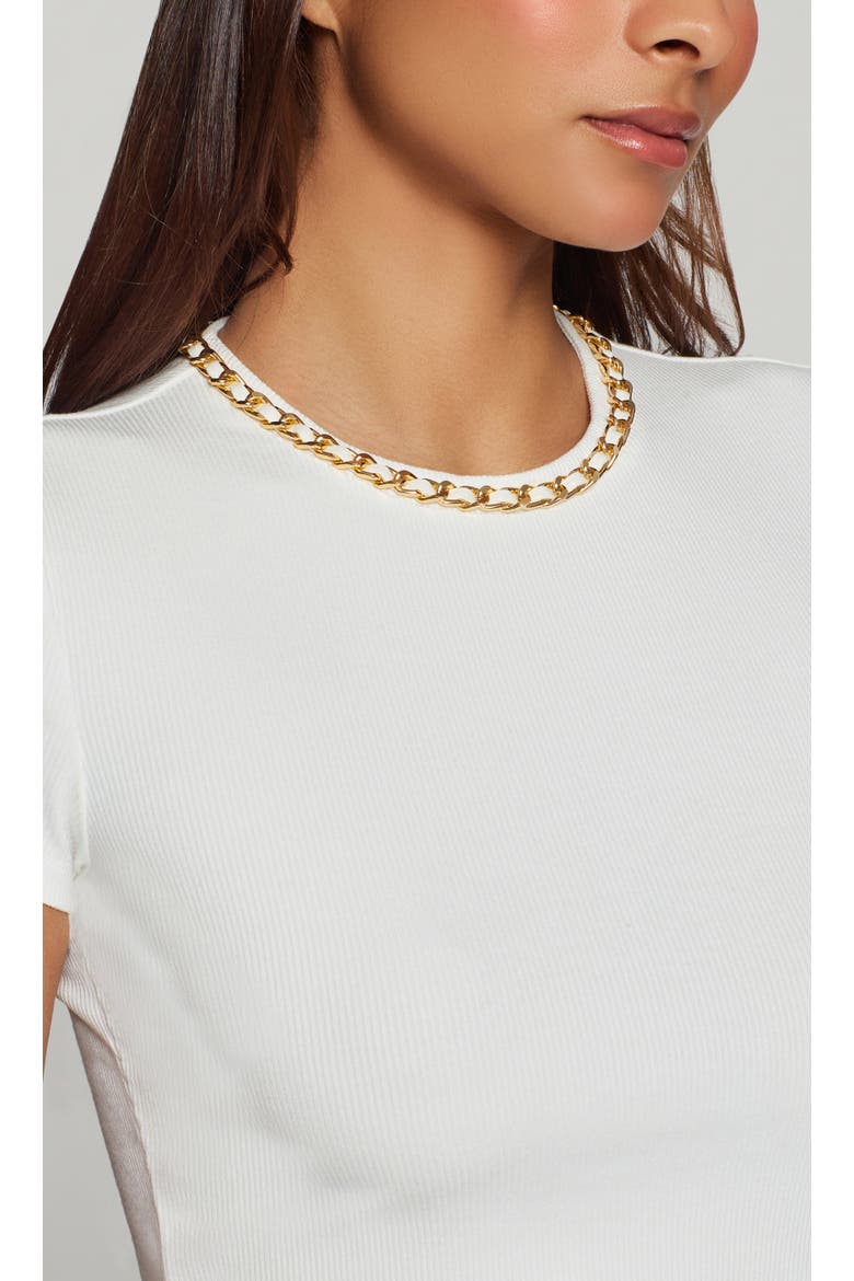 Tate Chain Top, Alternate, color, white