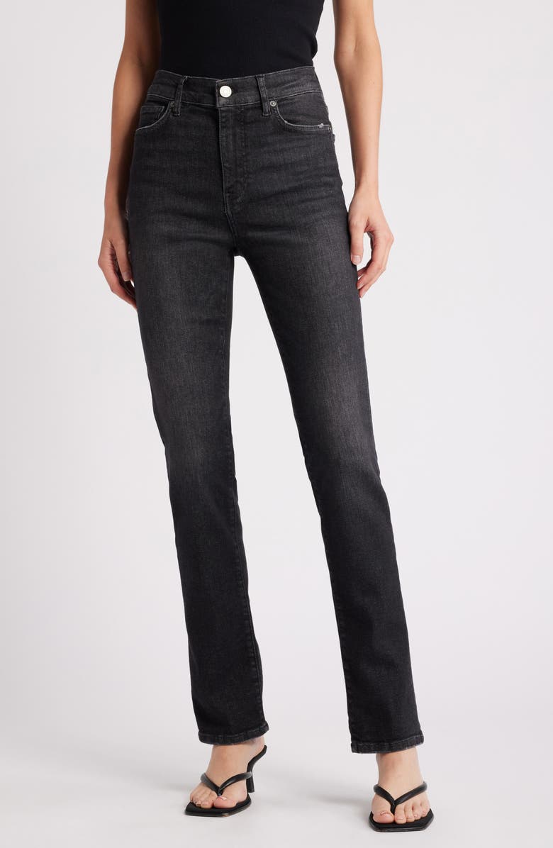 FRAME Le High Straight Leg Long Jeans, Main, color, 