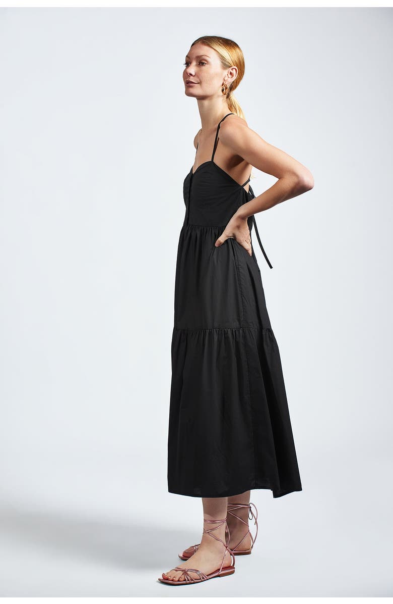 The Shirt by Rochelle Behrens The Leora Dress, Alternate, color, Black