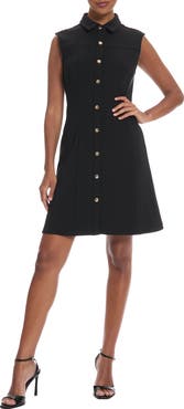Maggy London Sleeveless Shirtdress