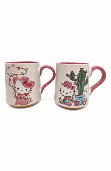 Blue Sky Clayworks Western Holiday Hello Kitty 2-Pack Mug Set